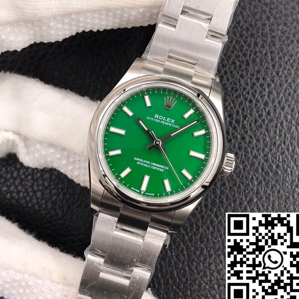 31MM M277200-0006 Oyster Green EW Factory Rolex Dial Perpetual 0920